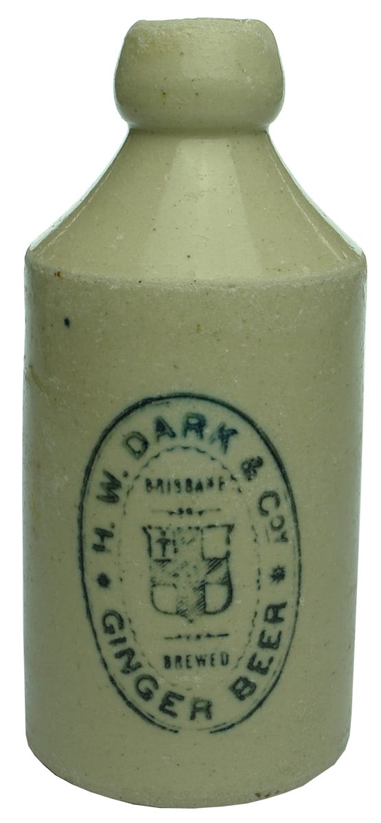 Dark Brisbane Stone Ginger Beer Bottle