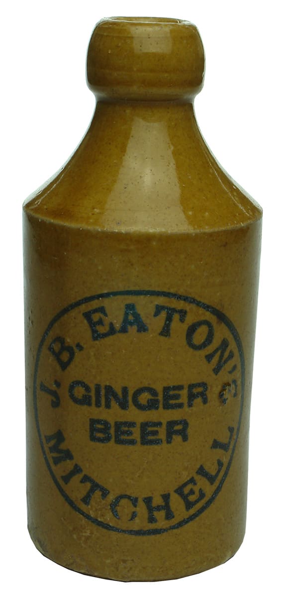 Eaton's Ginger Beer Mitchell Stone Bottle