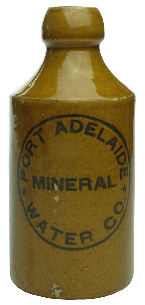 Port Adelaide Mineral Water Stone Bottle