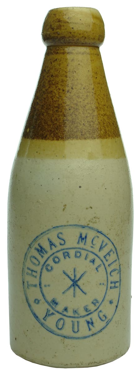 Thomas McVeigh Young Stone Ginger Beer Bottle