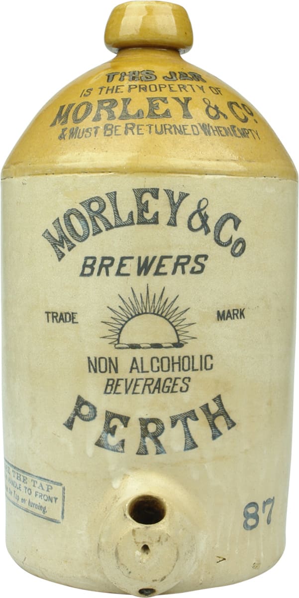 Morley Perth Printed Stoneware Demijohn