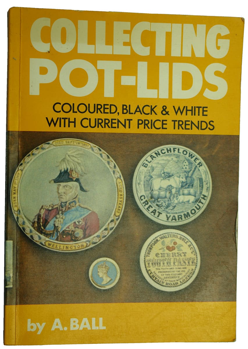 Pot Lids Ball Vintage Book