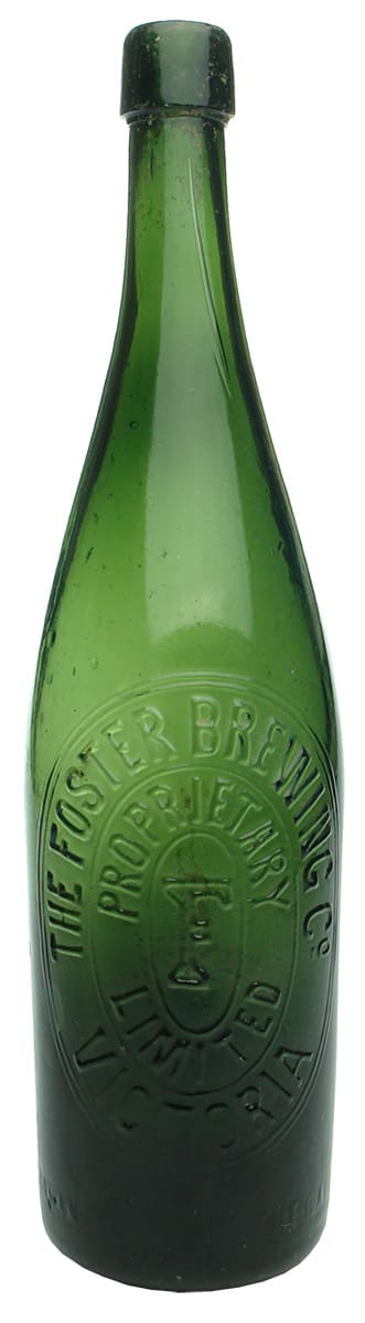 Foster Brewing Victoria Green Glass Bottle