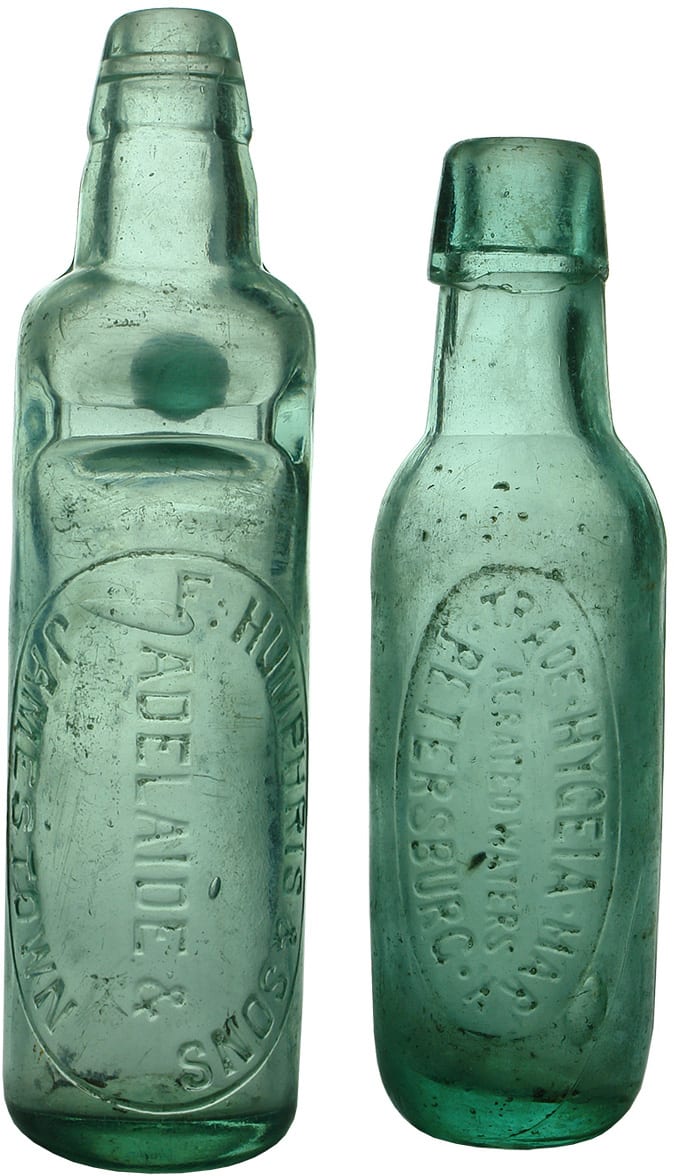 Collection Antique Aerated Water Bottles