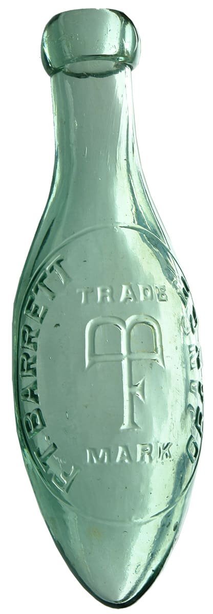 Barrett Orange Small Torpedo Soda Bottle