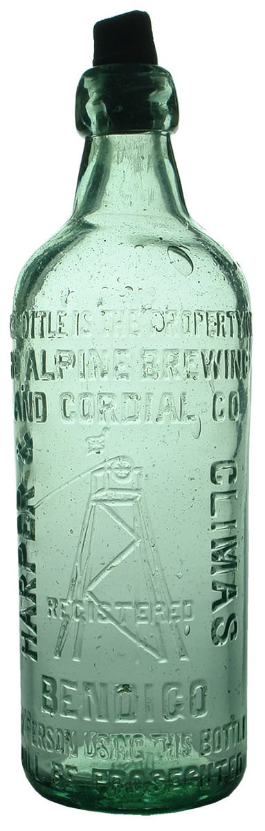 Harper Climas Alpine Brewing Cordial Bendigo Bottle