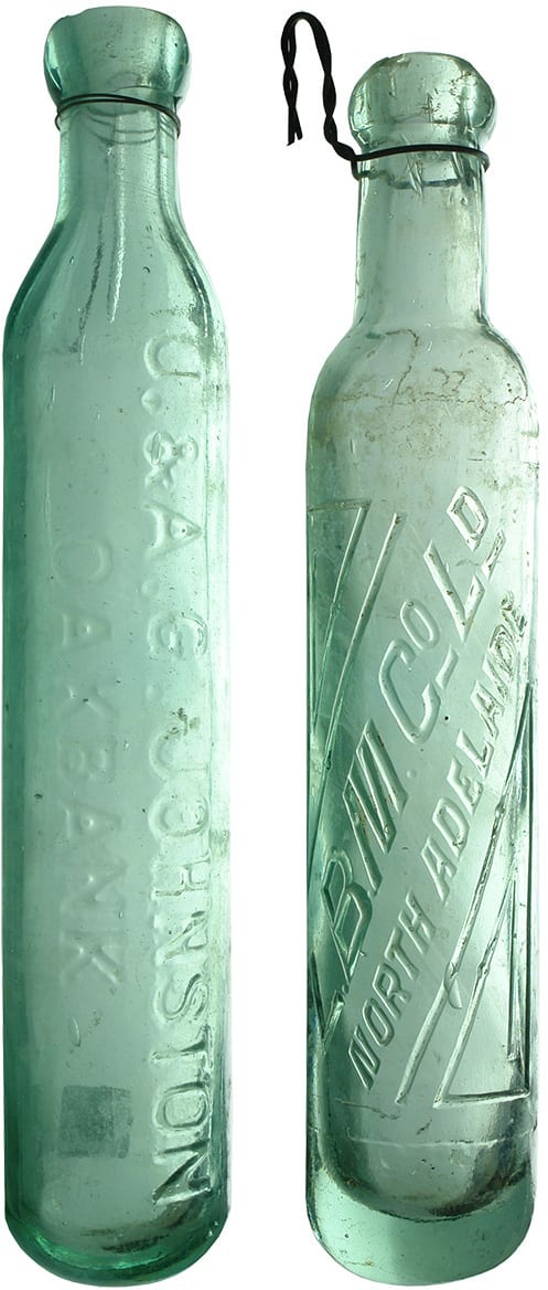 Collection Maugham Soft Drink Antique Bottles