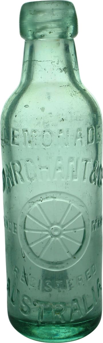 Marchant Lemonade Wheel Australia Soft Drink Bottle