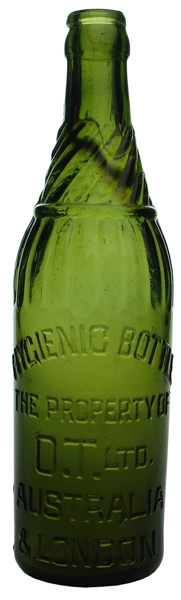 OT Hygienic Bottle Australia London Green Bottle