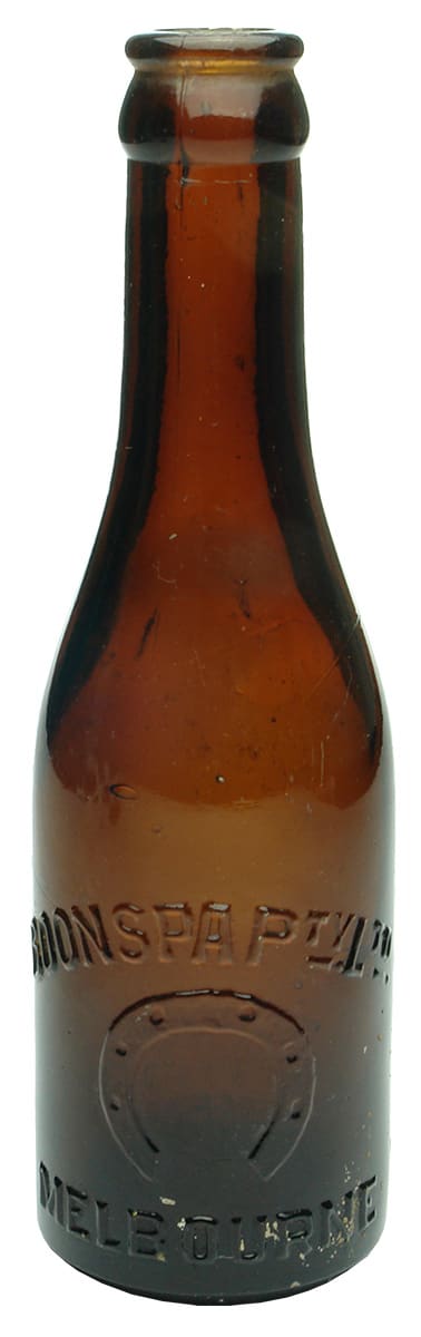 Boon Spa Horseshoe Melbourne Crown Seal Bottle