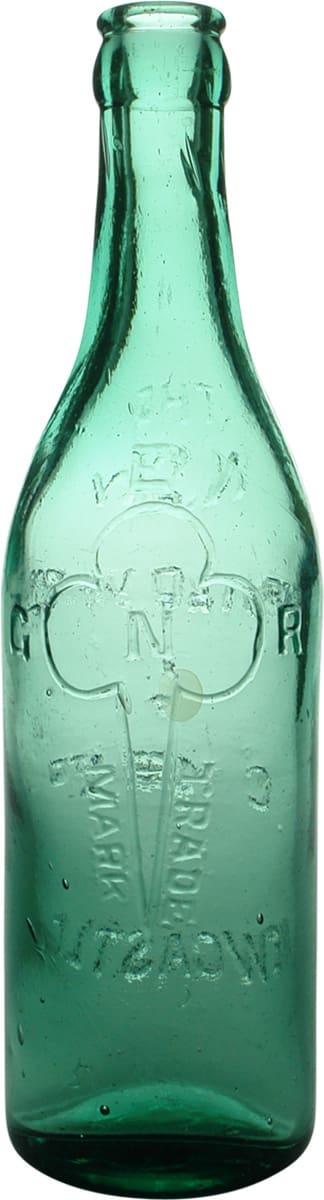 NSW Aerated Waters Newcastle Crown Seal Bottle