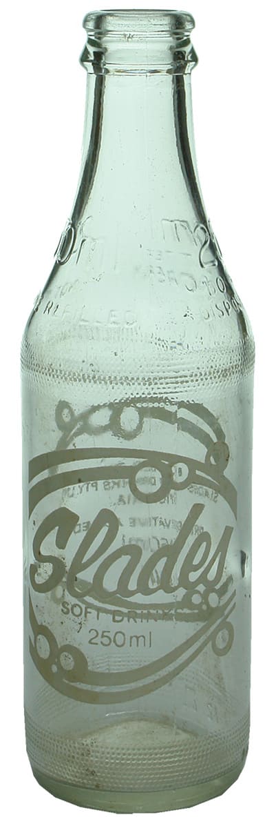Slades Soft Drinks Ceramic Label Bottle