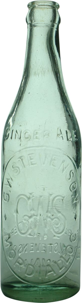 Stevenson Mordialloc Crown Seal Lemonade Bottle