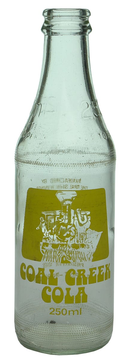 Joes Coal Creek Korumburra Soft Drink Bottle