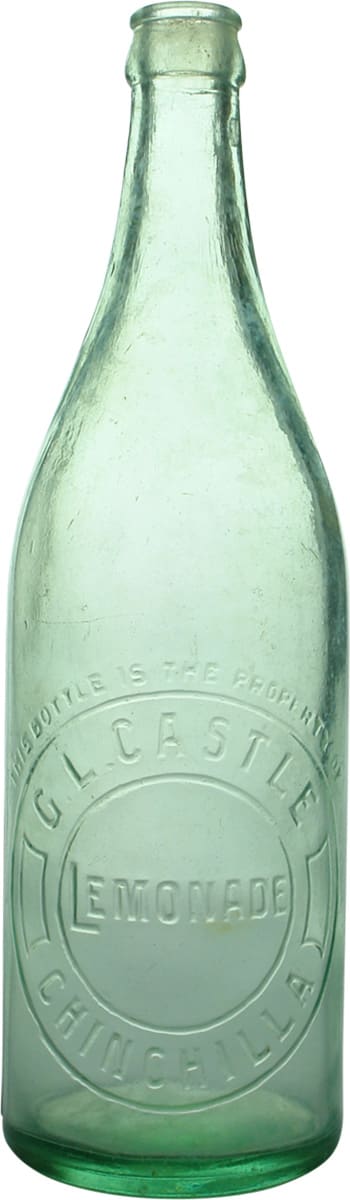 Castle Chinchilla Crown Seal Vintage Bottle