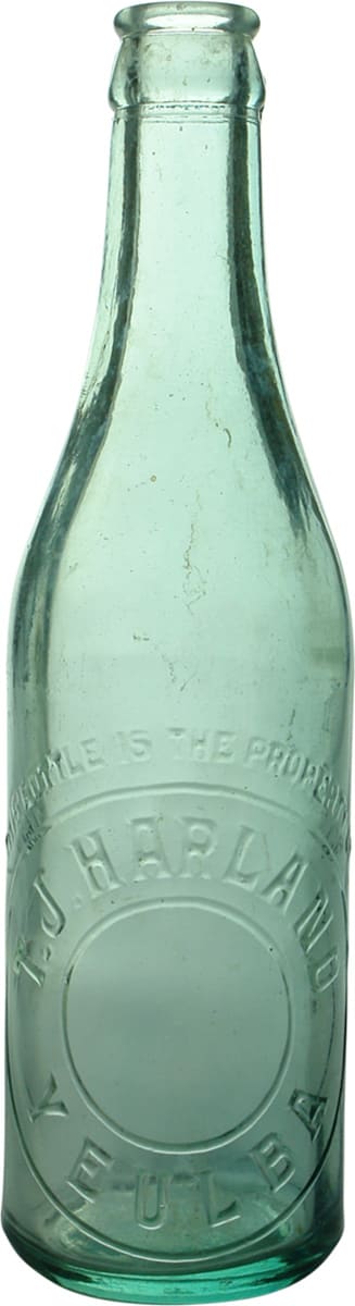 Harland Yeulba Crown Seal Vintage Bottle
