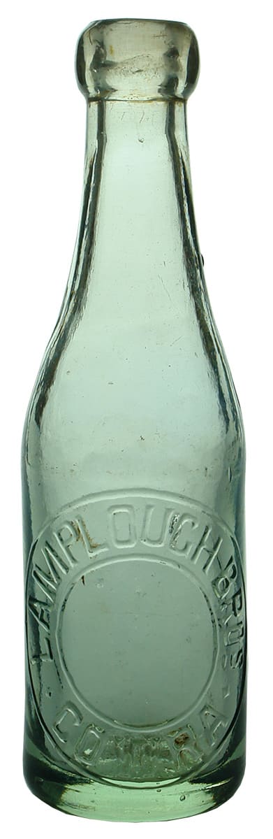 Lamplough Bros Cowra Blob Top Soda Bottle