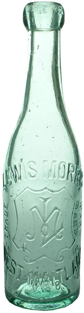 Lewis Morris West Maitland Soda Bottle