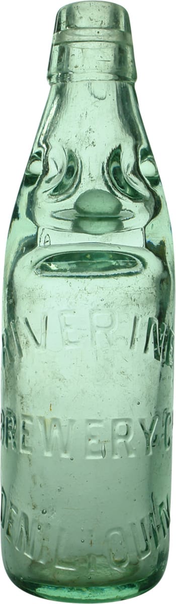 Riverine Brewery Deniliquin Vintage Marble Bottle