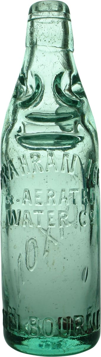 Dixon Prahran Aerated Water Ice Codd Bottle
