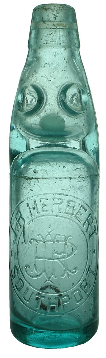 Herbert Southport Old Codd Marble Bottle