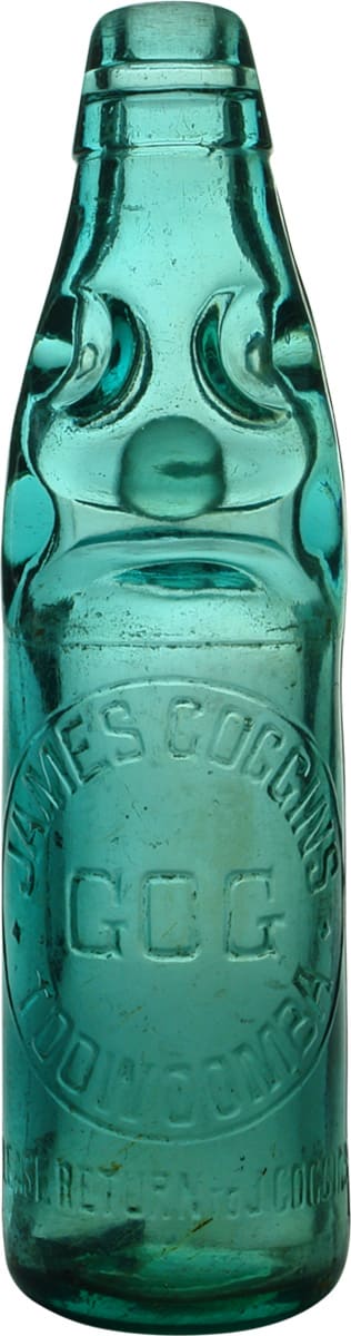 James Goggins Toowoomba Lemonade Codd Bottle