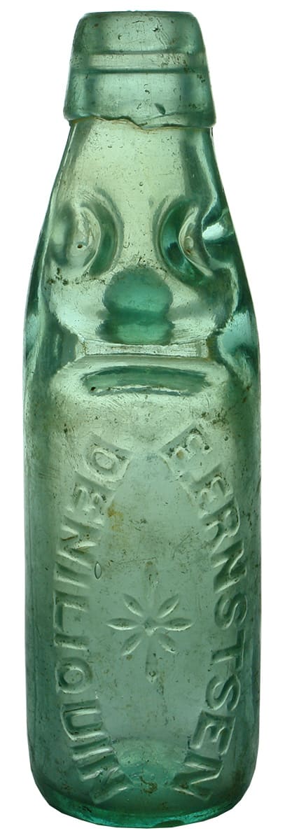 Ernstsen Deniliquin Old Codd Marble Bottle