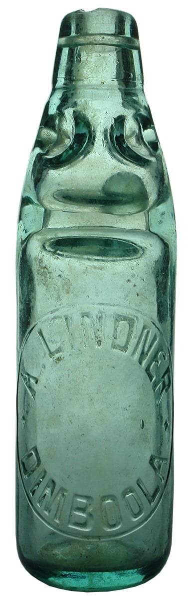 Lindner Dimboola Old Lemonade Codd Bottle