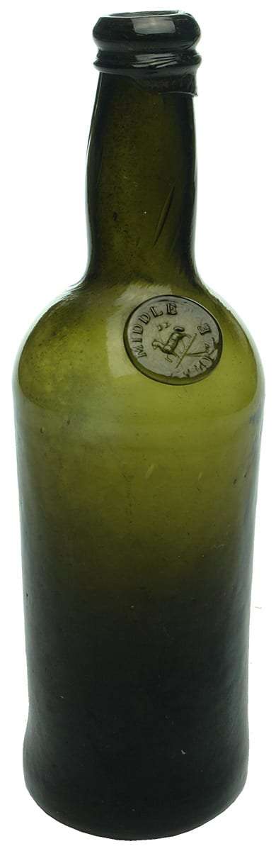 Middle Temple Lamb small Sealed Wine Bottle