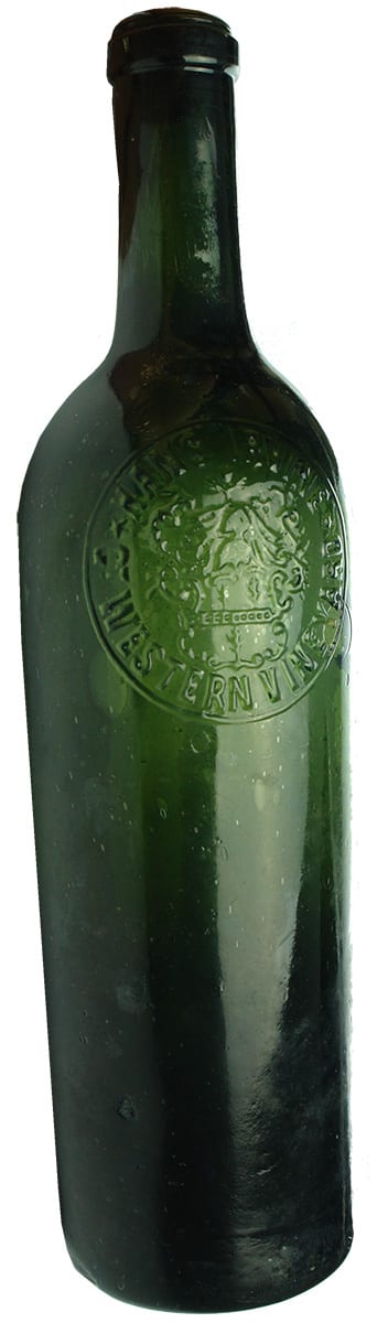 Hans Irvine Great Western Vineyard Bottle