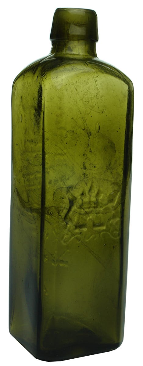 Gayen Altona Castle Antique Schnapps Bottle