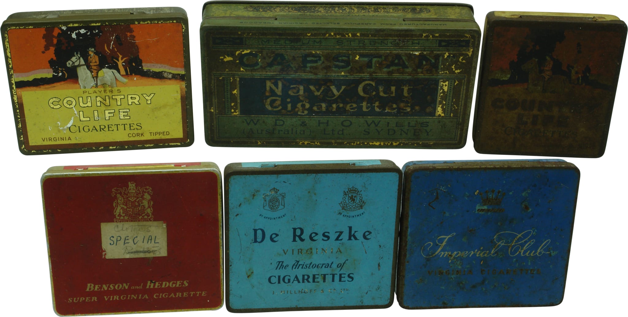 Collection Tins Advertising