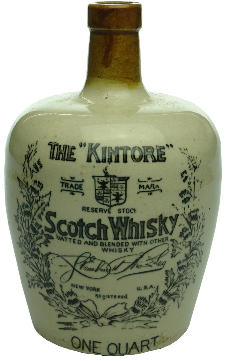 Kintore Scotch Whisky Stoneware Jug