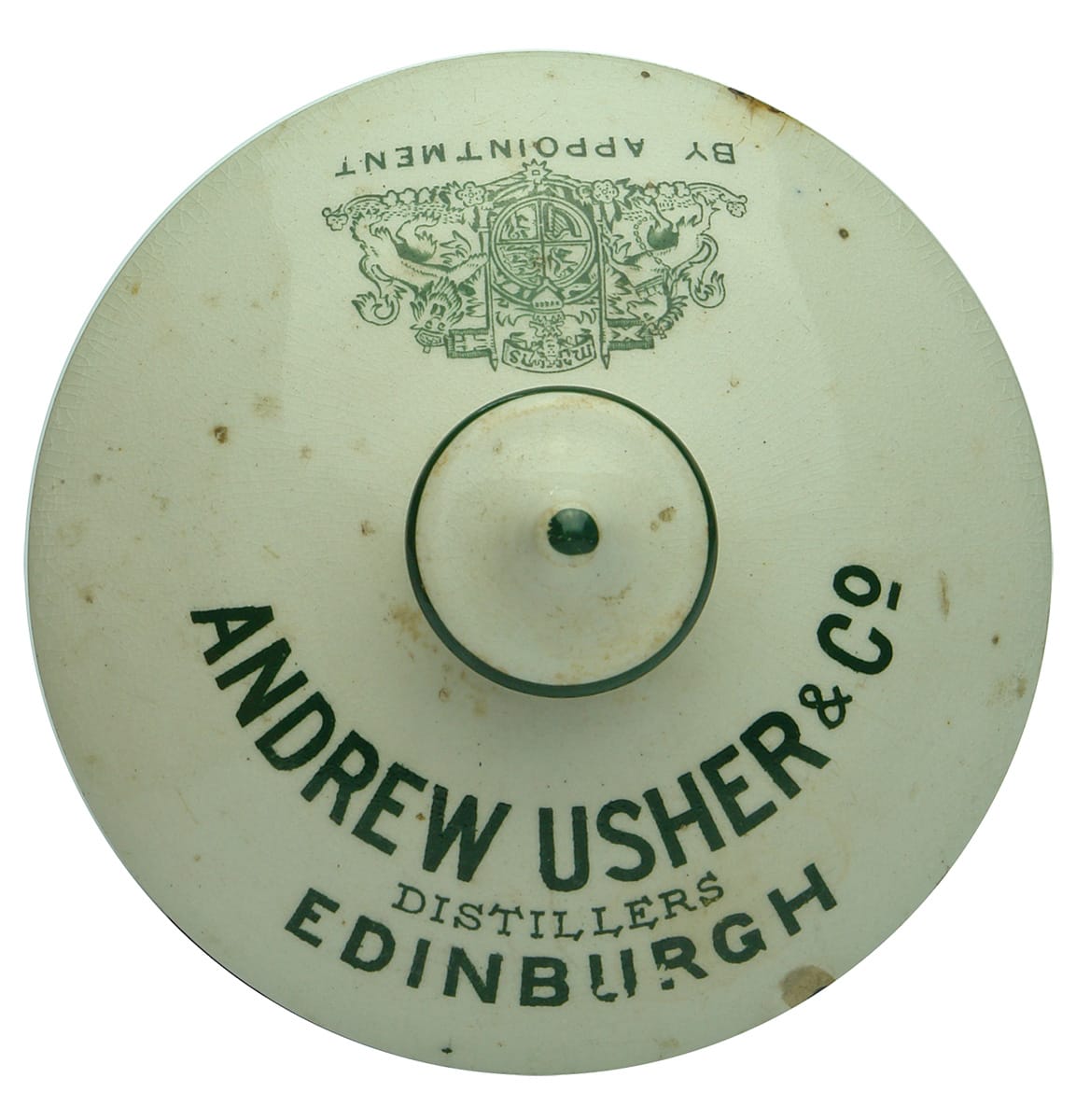 Andrew Usher Edinburgh Lid Ice Bucket Advertising