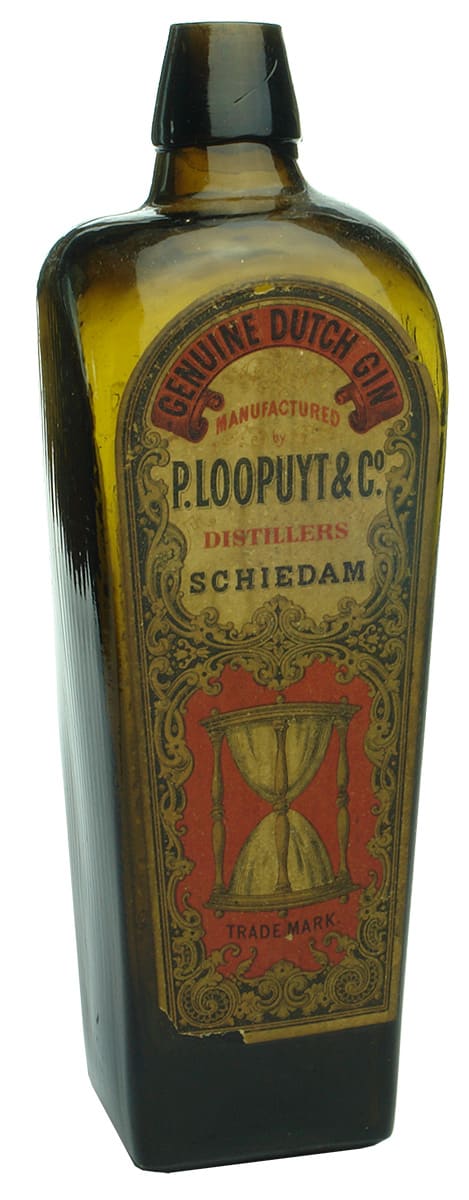 Loopuyt Schiedam Antique Gin Bottle