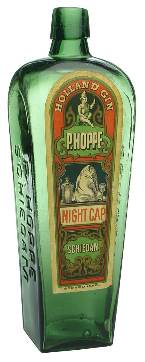 Hoppe Schiedam Antique Gin Bottle