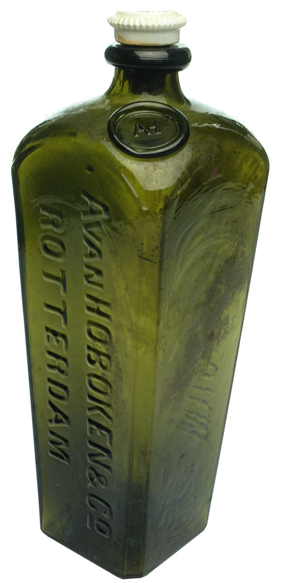 Van Hoboken Rotterdam Antique Gin Bottle