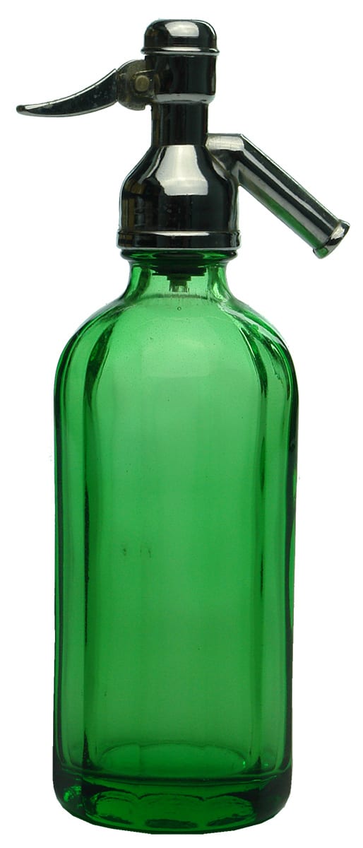 Sample Green Panelled Perfume Soda Syphon