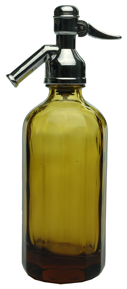 Sample Amber Panelled Perfume Soda Syphon