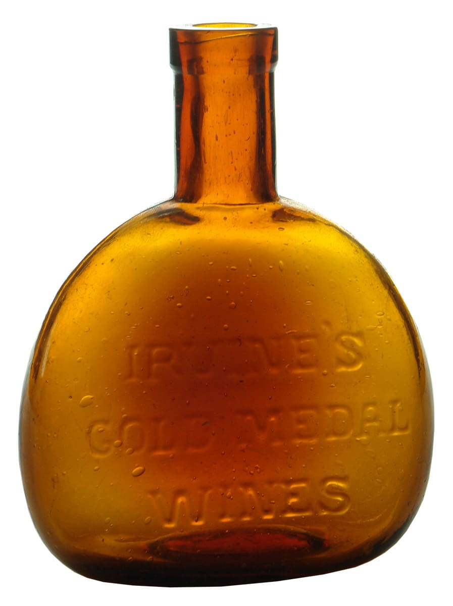 Irvine's Gold Medal Amber Flask Sample