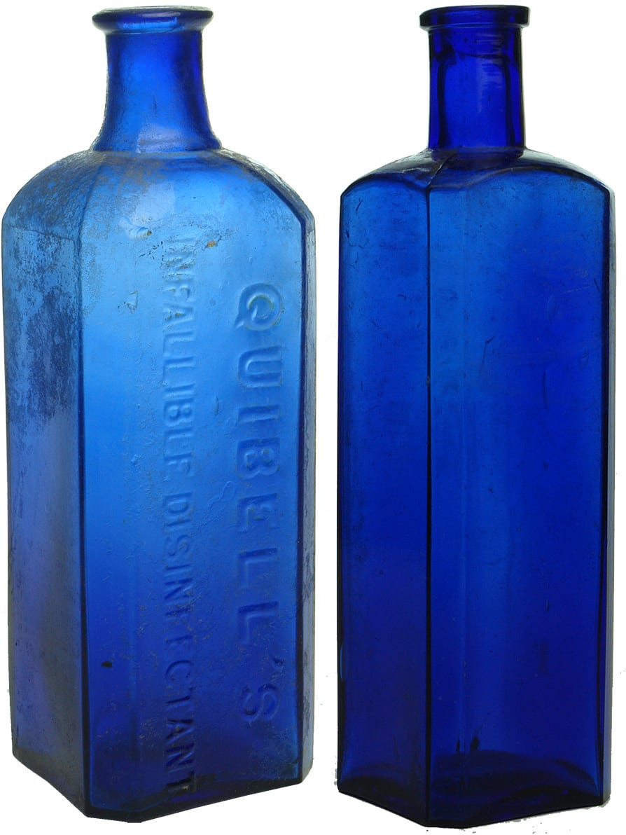 Collection Cobalt Blue Bottles