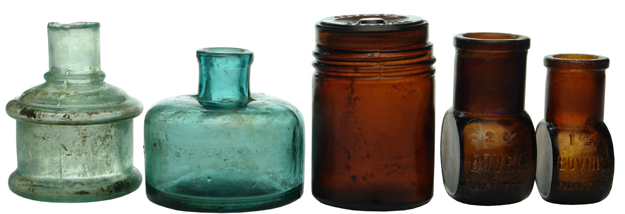 Collection Antique Bottles