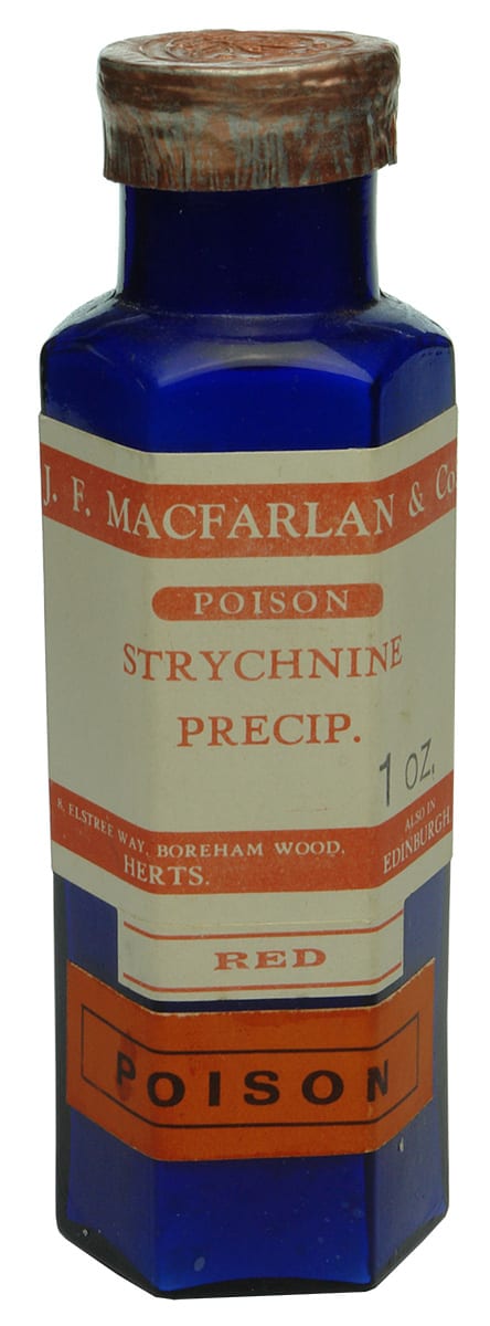 Macfarlane Sydney Blue Labelled Bottle