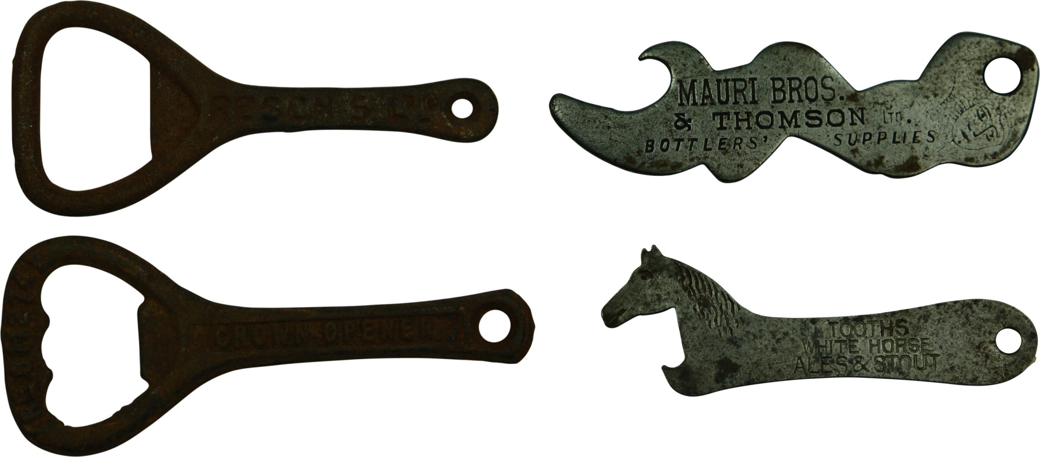 Collection Antique Bottle Openers