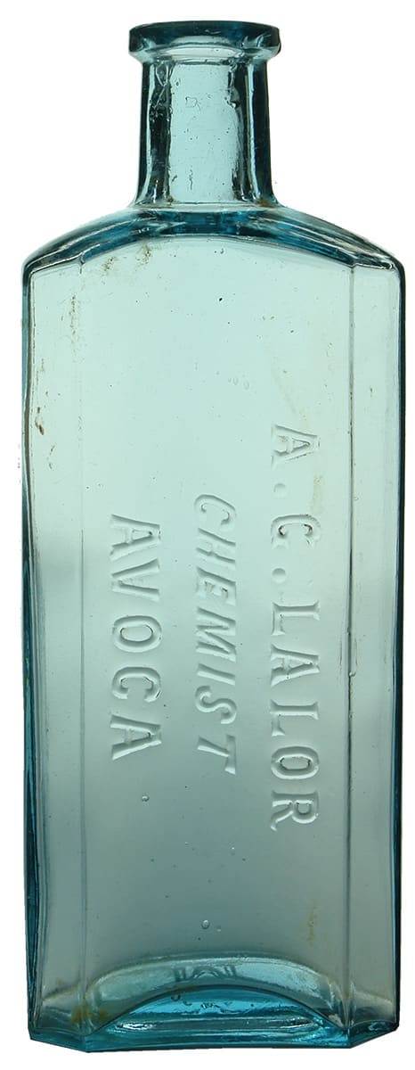 Lalor Chemist Avoca Antique Bottle