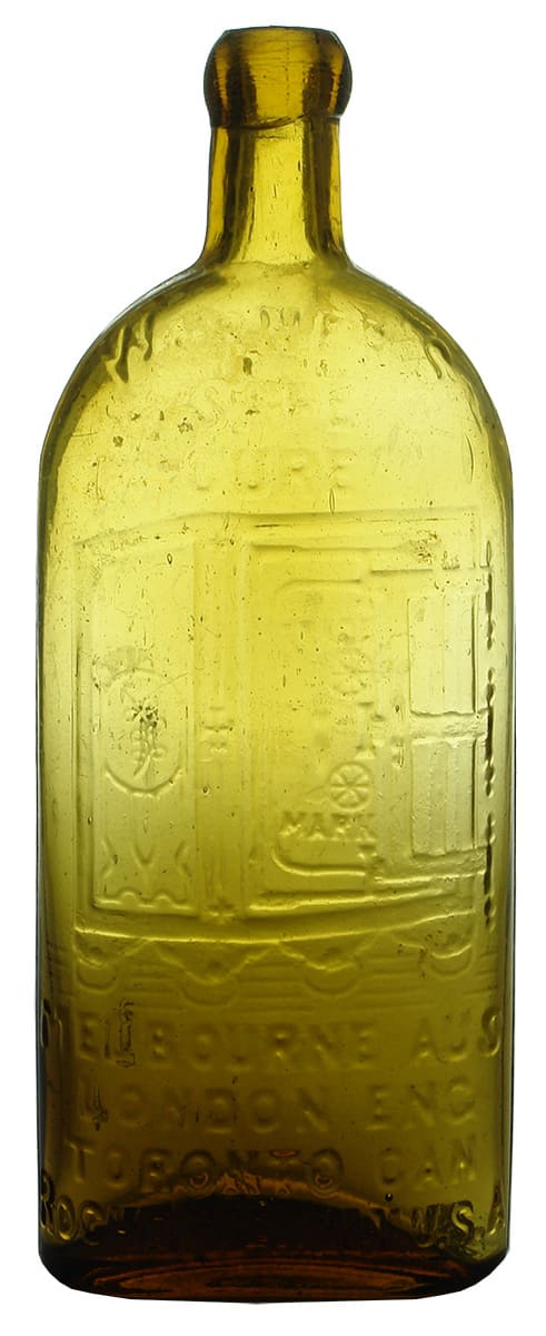 Warner's Safe Cure Four Cities Bottle