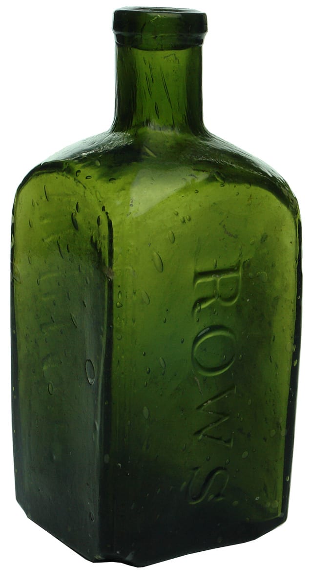 Row's Farmers Friend Green Bottle