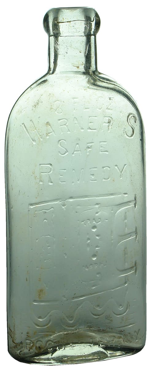 Warner's Safe Remedy Rochester Bottle