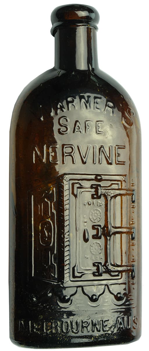 Warner's Safe Nervine Melbourne Brown Bottle