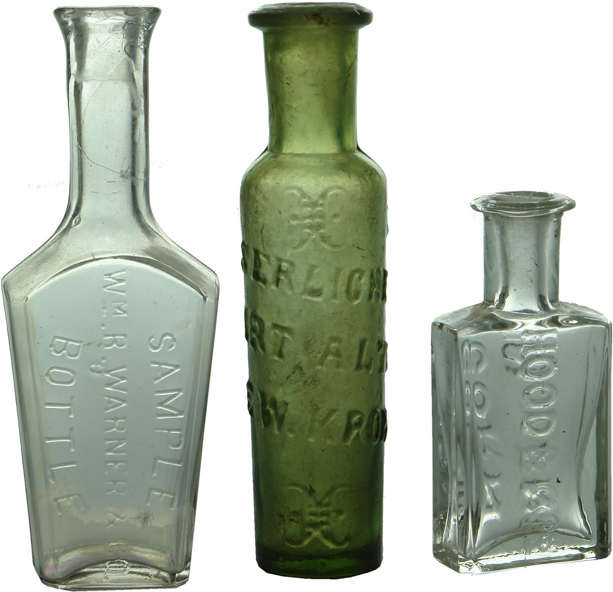 Collection Cure Medicine Bottles